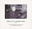 Chants de la Colonelle Malan